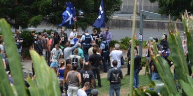 Anti-VLAD rally Queensland Police crime