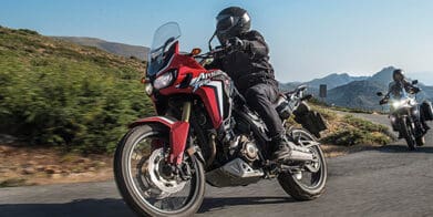 Honda Africa Twin with DCT automatics