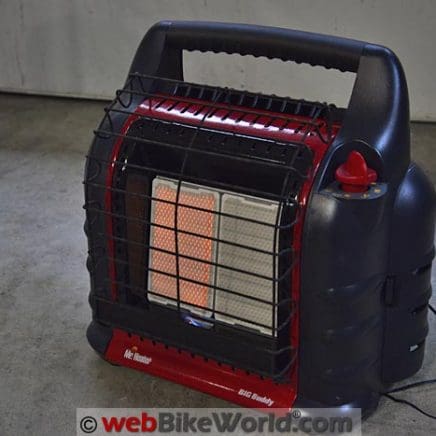 Big Buddy Heater Review - webBikeWorld