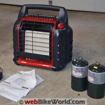 Big Buddy Heater Review - webBikeWorld