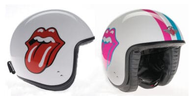 Davida Rolling Stones helmet