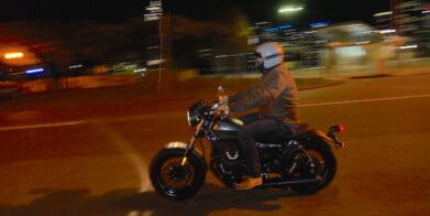 Night rider Black dog ride