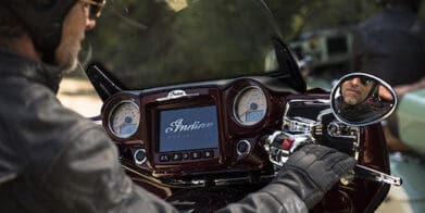 2017 Indian Roadmaster Ride Command infotainment system