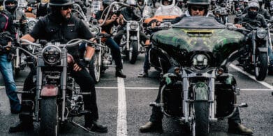 Harley-Davidson takeover lovers