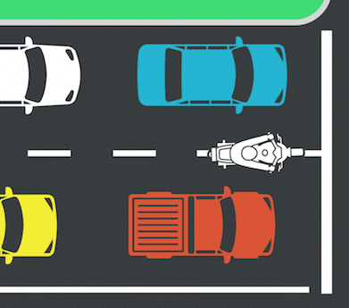 Lane filtering minister autonomous change