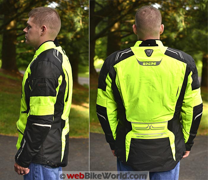 iXS Criton Jacket Front and Rear Views