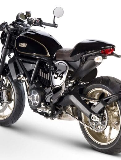 Ducati Scrambler Cafe Racer - neo BRembo recall tail