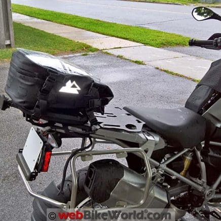 Touratech Waterproof Moto Tank Bag Review - webBikeWorld