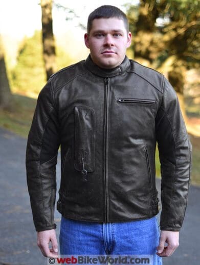 Helite Leather Airbag Jacket