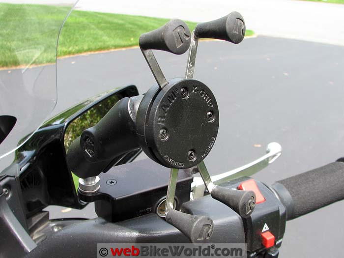 Motorcycle Phone Mounts Reviewed - webBikeWorld