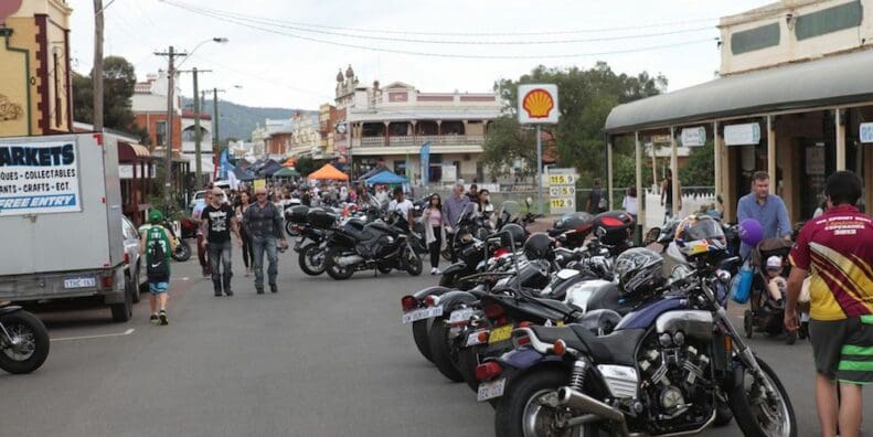 York Motorcycle Festival Avon Valley Motorcycle Frendly Region Western Australia