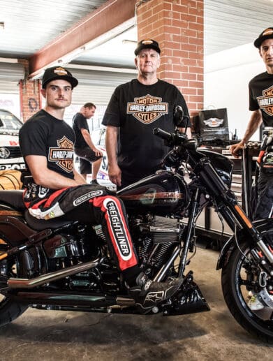 Harley-Davidson sponsors Brad Jones Racing Supercars team