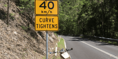 Curve signs - Oxley Highway may set safety standard Austroads read Traffic Sign Recognition (TSR) Signs warnings