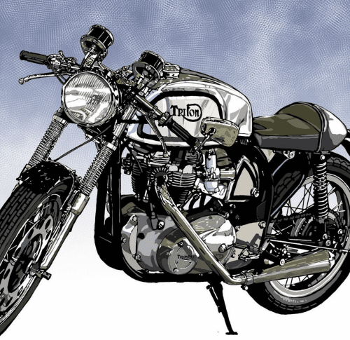 Badass Motorcycle Art by Kamu666 - webBikeWorld