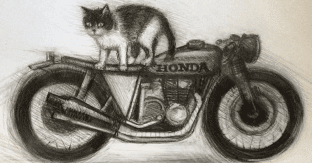 Badass Motorcycle Art by Savageamused - webBikeWorld