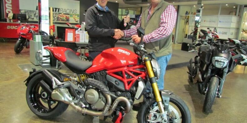 Ducati 40th raises funds for spinal service