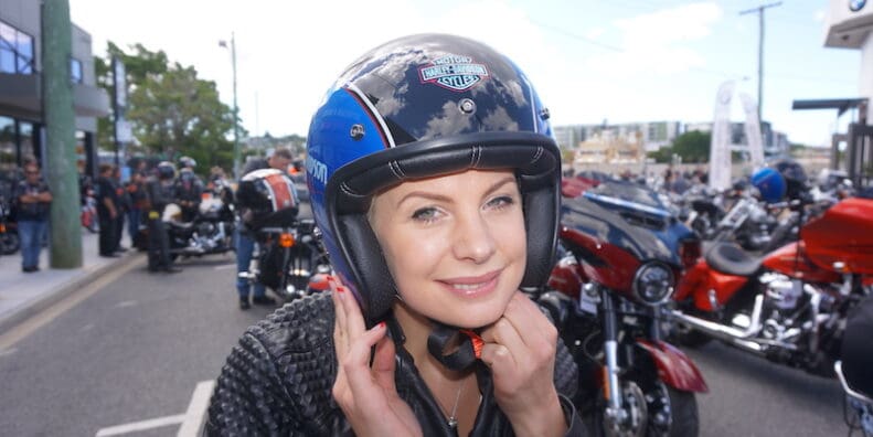 Harley-Davidson Australia 100th anniversary Bell Custom 500 helmet