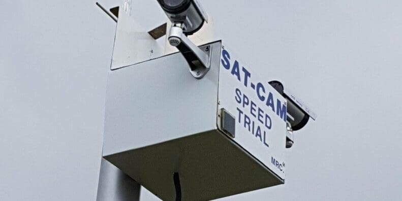 Sat-Cam two-way speed cameras on Mt Mee attack