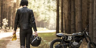 Black Arrow jacket - Bike shops pay lip service to women fashion