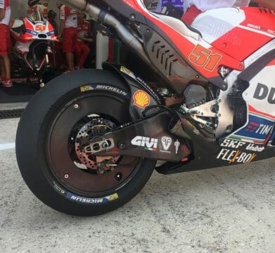 Ducati disc rear wheel