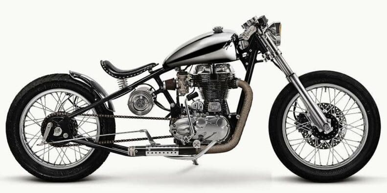 Royal Enfield Classic 500 custom bobber bob