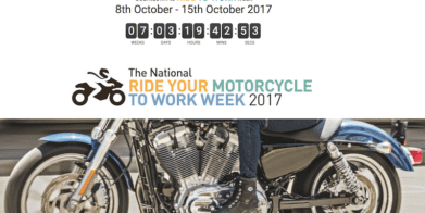 National Ride Your Motorcycle to Work Week in October