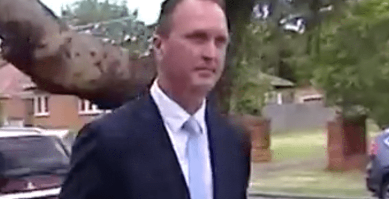 Brett Rossiter hitting charge - NSW police bond