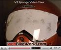 V2 Sponge Motorcycle Visor Cleaning Video