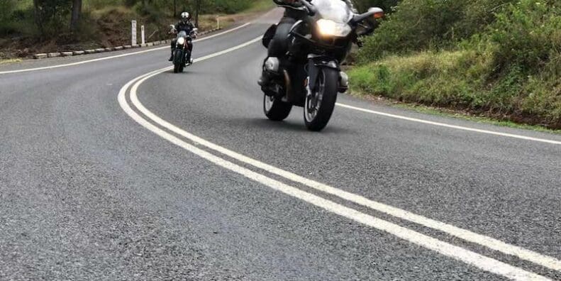 New roadworks on Mt Glorious broken leg