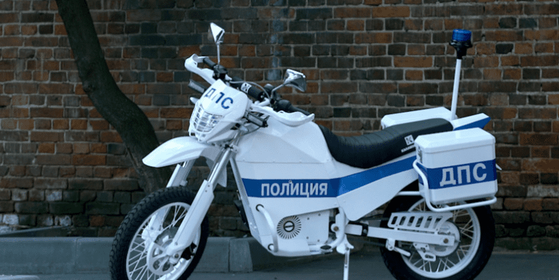 Kalashnikov electric motorcycle