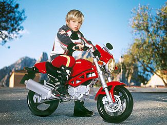boy motorcycle