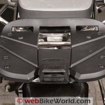 SHAD Motorcycle Luggage Installation - webBikeWorld