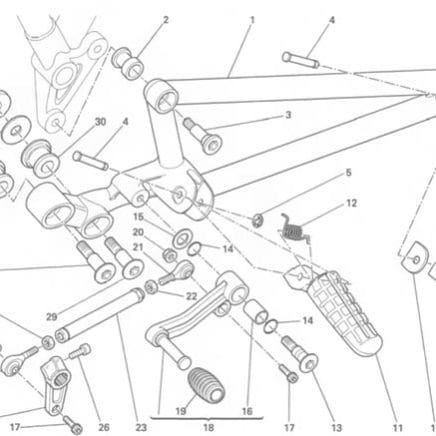 Ducati GT1000 Center Stand - webBikeWorld