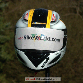 Police Motorcycle Helmet With Patent Leather Visor