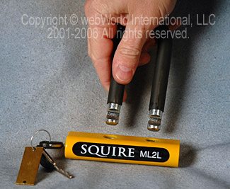 Squire motorcycle lock and chain review
