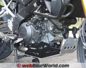 SW-Motech Skid Plate Engine Guard - webBikeWorld