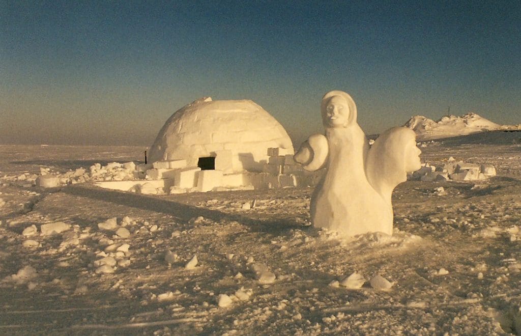 Igloo & Ice Sculpture