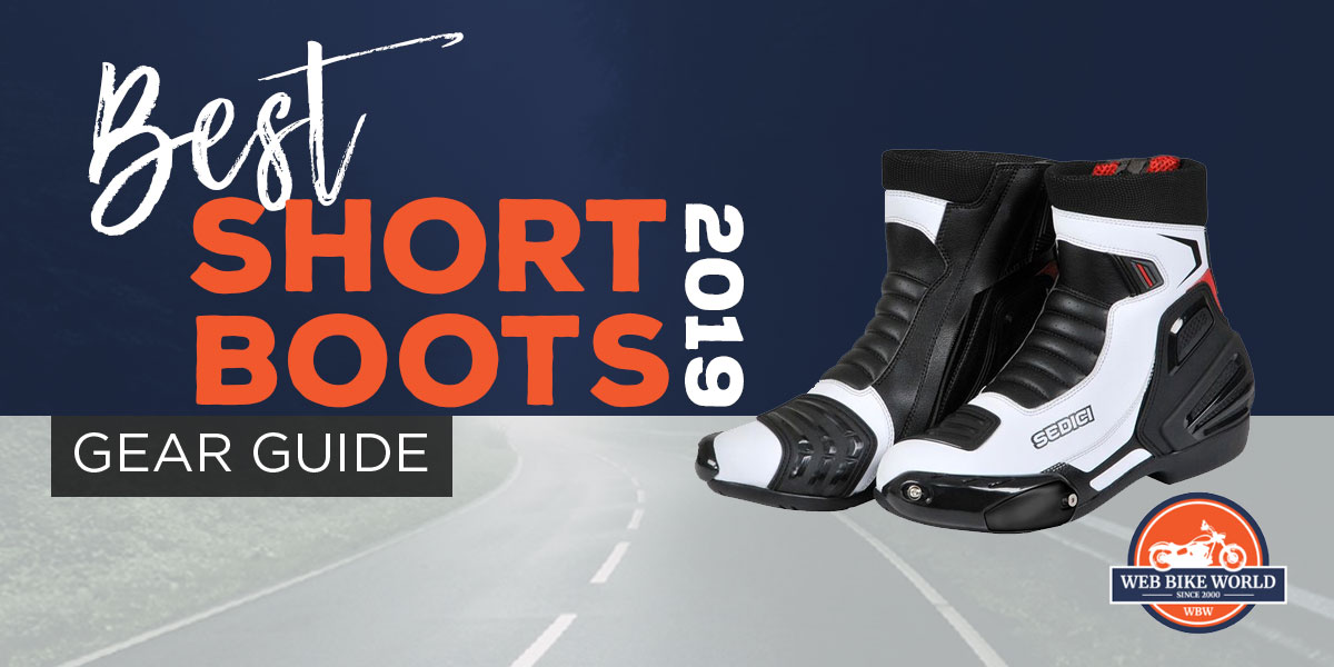 best short motorcycle boots