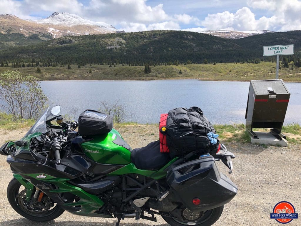 Lower Gnat Lake on the Cassiar Highway.