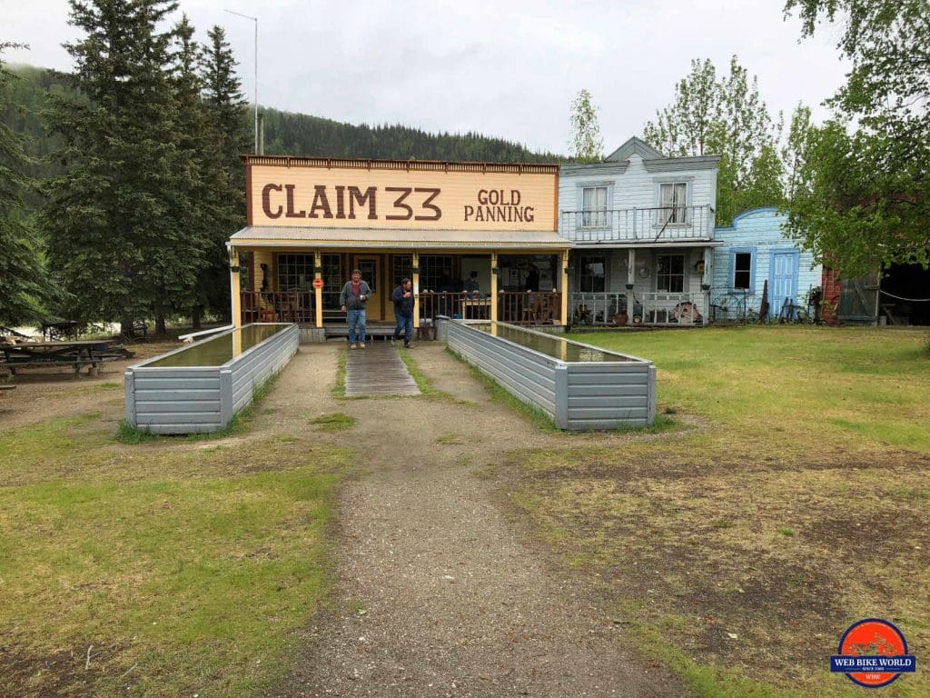 The Claim 33 store near Dawson City.