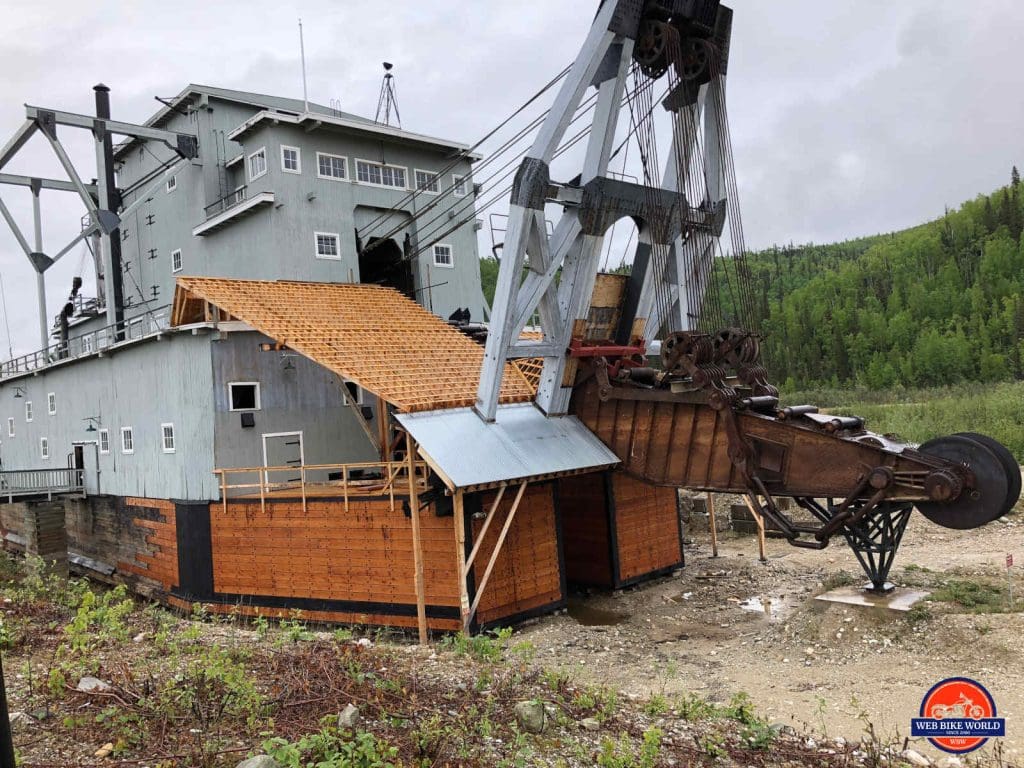 Dredge #4 front view.