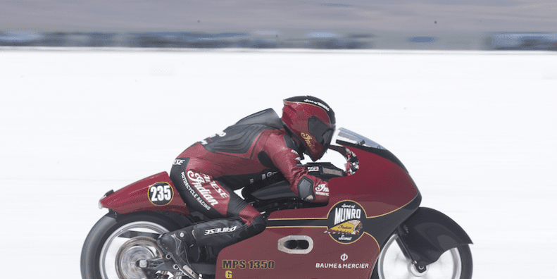 Lee Munro on the Spirit of Munro 200mph speed week