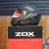 ZOX Primo C Track Helmet on top of ZOX Box