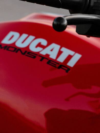 Ducati Monster gas tank