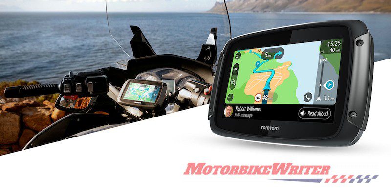 Tomtom GPS Rider 550 World Noir
