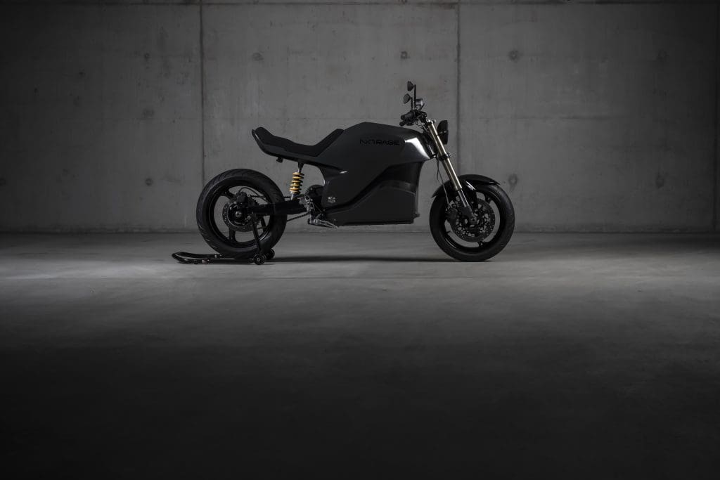 NXT Rage electric motorcycle