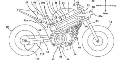 Kawasaki electric bike patent