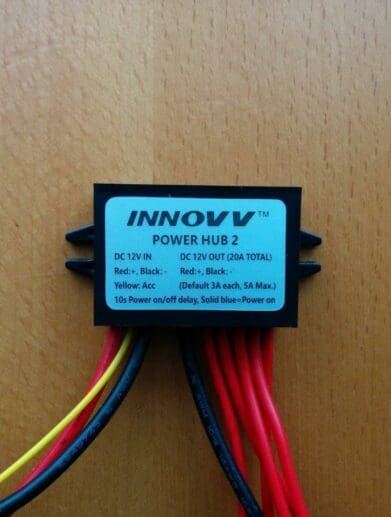 INNOVV Power Hub 2 Full View with Label