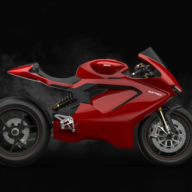 Here's to Hoping the Ducati Electric Motorcycle Actually Looks This ...