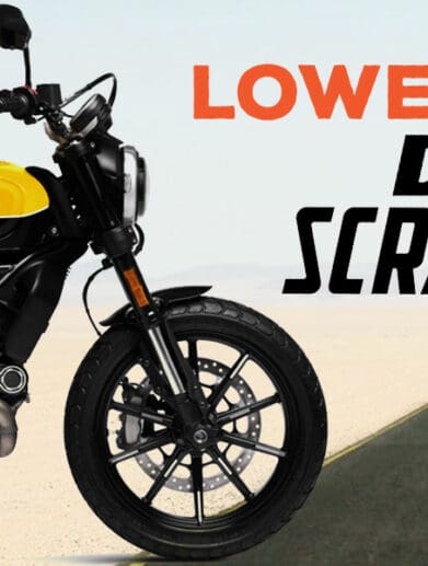 Lowering a Ducati Scrambler